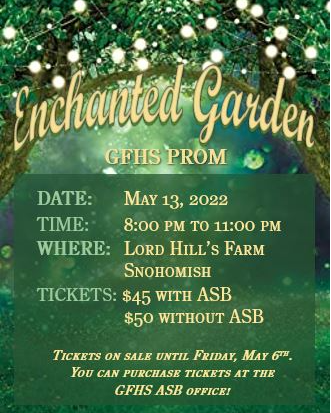 Enchanted Garden GFHS Prom